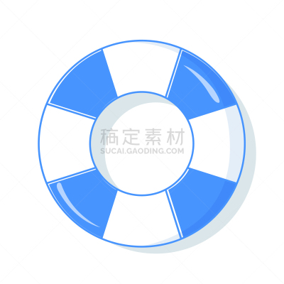 绘画插图,矢量,分离着色,戒指,白色背景,图标集,多色的,水,浮标,装管