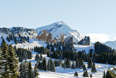 阿沃里阿兹,都市风景,山,阿尔卑斯山脉,城镇,morzine,滑雪痕,空中缆车,天空,度假胜地