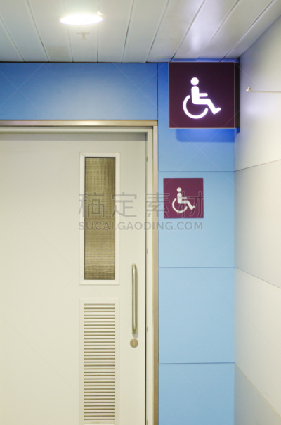 卫生间,进口标志,垂直画幅,住宅房间,橙色,墙,蓝色,洗手间标志,浴室,符号