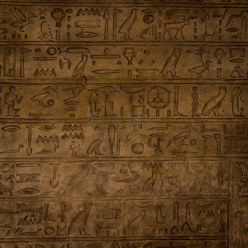 象形文字,法老,字母,式样,建筑,符号,非洲,过去,方形画幅,考古学