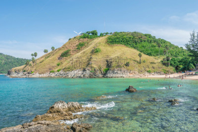 卡隆海滩,帕通海滩,普吉岛,视角,泰国,地形,安达曼海,卡塔海滩,亚洲,自然