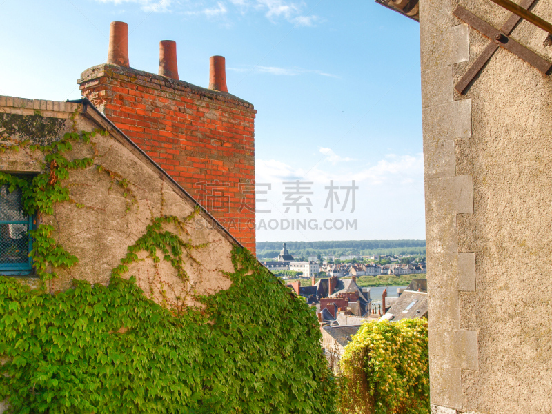 布卢瓦,特拉华,修院,自然,水平画幅,建筑,无人,宫殿,全景,欧洲