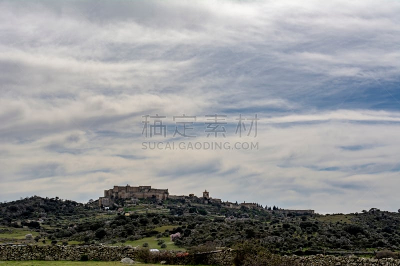 特鲁希略,乡村,卡塞雷斯,西班牙,都市风景,查济,特雷希略,广场,户外