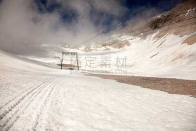 楚格峰,看风景,德国,山,非凡的,天空,雪,半空中,加米施帕腾基兴,湖