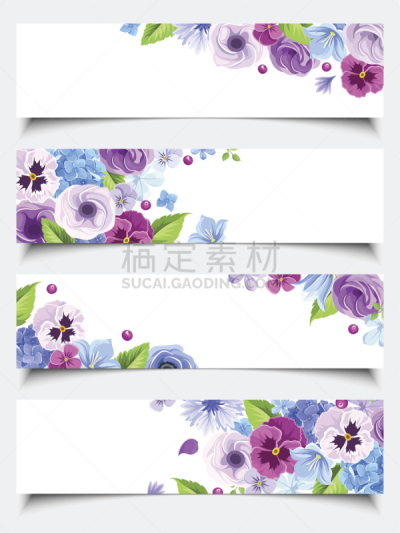 矢量,蓝色,紫色,蜘蛛网,垂直画幅,贺卡,无人,绘画插图,三色堇