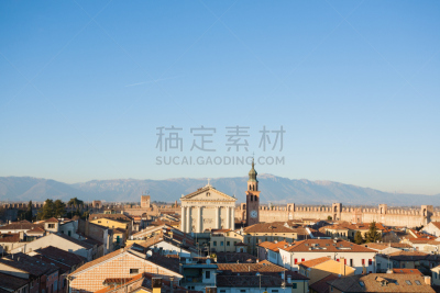 城墙,城市,意大利,都市风景,帕多瓦省,帕多瓦,威尼托大区,中间部分,砖