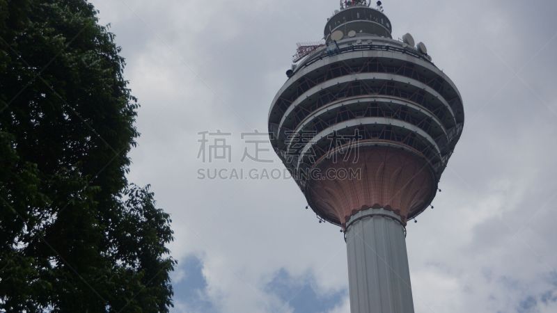 吉隆坡塔,国际著名景点,商务,双峰塔,热带气候,云,技术,现代,著名景点,热带树