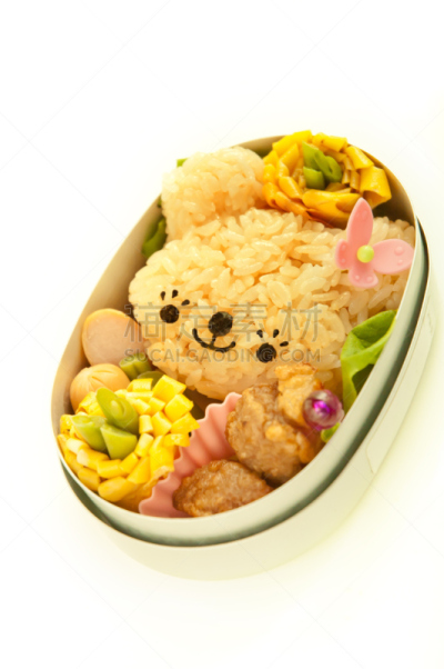 熊,符号,垂直画幅,留白,学龄前,无人,运动日,膳食,米饭炸肉饼,彩色图片
