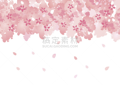 いっぱいの 桜 花 上