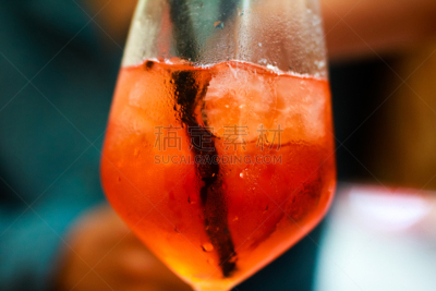 鸡尾酒,夏天,特写,冷,玻璃杯,淡红葡萄酒,白昼,桑格利亚鸡尾酒,葡萄酒,水