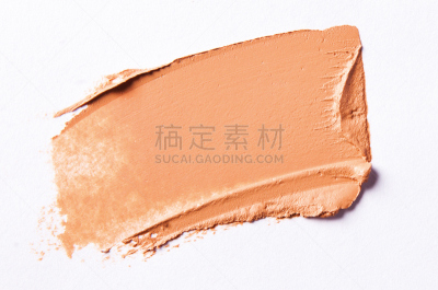 粉底,液体,扑面粉,化妆用品,彩妆,褐色,水平画幅,无人,湿,白色背景