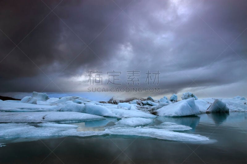 杰古沙龙湖,阿尔卑斯湖荒野地,史卡法特,杰古沙龙冰川湖,北大西洋,冰川泻湖,水,天空,气候与心情,冰岛国