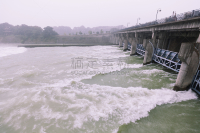 水坝,中国,现代,都江堰 ,灌溉设备,阶调图片,世界遗产,河流,水,彩色图片