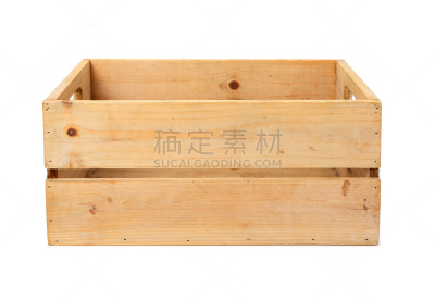 木制,盒子,背景分离,极简构图,正面视角,空白的,仓库,水平画幅,无人,木材