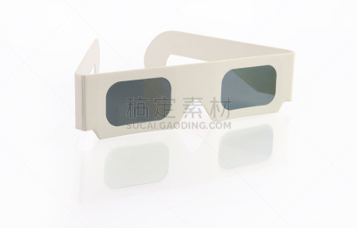 眼镜,个人随身用品,电影,水平画幅,无人,白色背景,塑胶,背景分离,3d眼镜,影棚拍摄