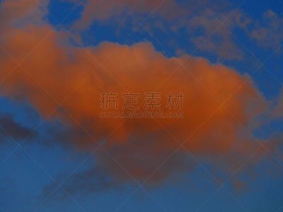 勒哈费尔,法国,水平画幅,橙色,云,无人,日落时分,户外,黑云压城,塞纳滨海省