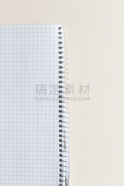 背景分离,桌子,笔记本,象牙,空白的,留言板,螺旋记事本,垂直画幅,办公室,留白