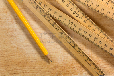 铅笔,折尺,白色背景,水平画幅,平视角,古老的,锐角,建筑业,数字,车间
