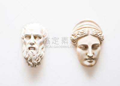 宙斯,雕塑,人的头部,天后赫拉,灵性,艺术,水平画幅,无人,古罗马,过去