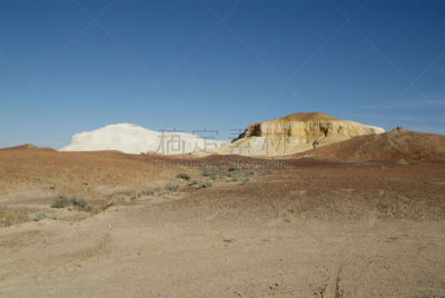 Coober Pedy,南澳大利亚,水平画幅,地形,无人,户外,工业,采矿业,山,摄影