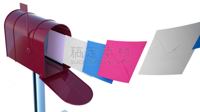 红色,邮筒,内部信,传真纸,认证邮件,电报,微开,储物柜,水平画幅,形状
