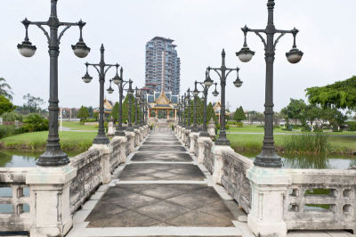 公园,曼谷,自然,旅游目的地,水平画幅,建筑,无人,透视图,户外,班戈寇科省