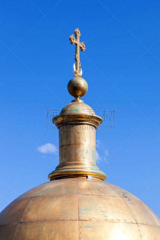 Dome of the St. Isaac's Cathedral in St. Petersburg, Russia