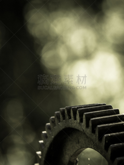 棕褐色调,齿轮,工业,过时的,特写,背景聚焦,背景虚化,热电厂,磨坊,垂直画幅