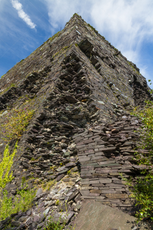 采石场,石片,建筑结构,垂直画幅,水,水肺潜水,山,无人,矿难,威尔士