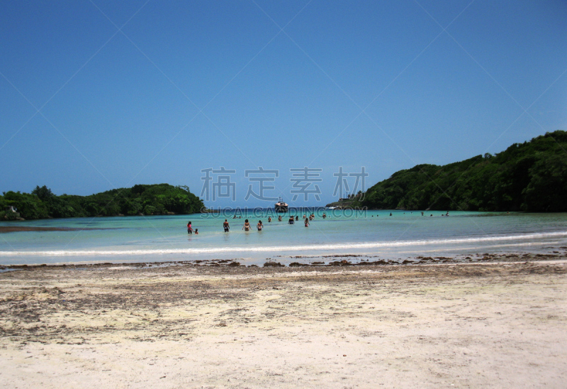 海滩,高架铁路铁轨,水,水平画幅,沙子,人,户外,圣胡安河,拉丁美洲,钻石形