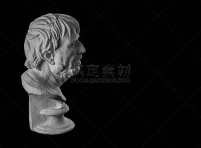 胸像,白色,雕塑,灰膏,老年男人,注视镜头,纪念碑,宙斯,档案,石材