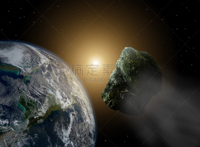 小行星,地球形,太空,日光,陨石,流星,地球,彗星,不关心,天空