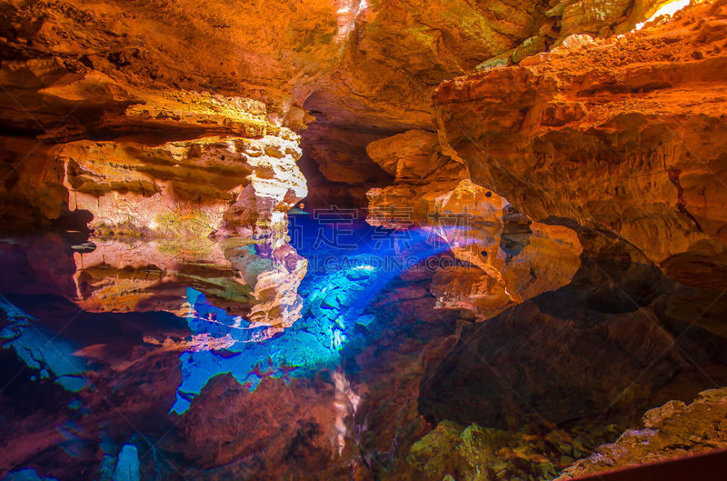 加帕达戴曼蒂纳国家公园,青绿色,agua azul cascades,恰帕斯州,自然,水平画幅,巴伊亚州,洞室,太阳,镜头眩光