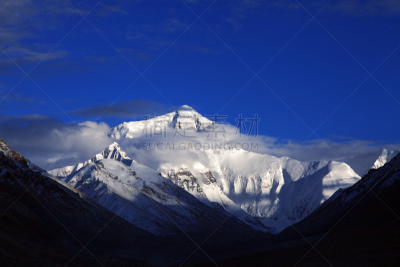 珠穆朗玛峰,自然,水平画幅,地形,雪,无人,户外,雪山,山,亚洲