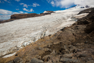 三槽苘麻,火山,冰河,自然,水,高原,阿根廷,安地斯山脉,水平画幅,雪