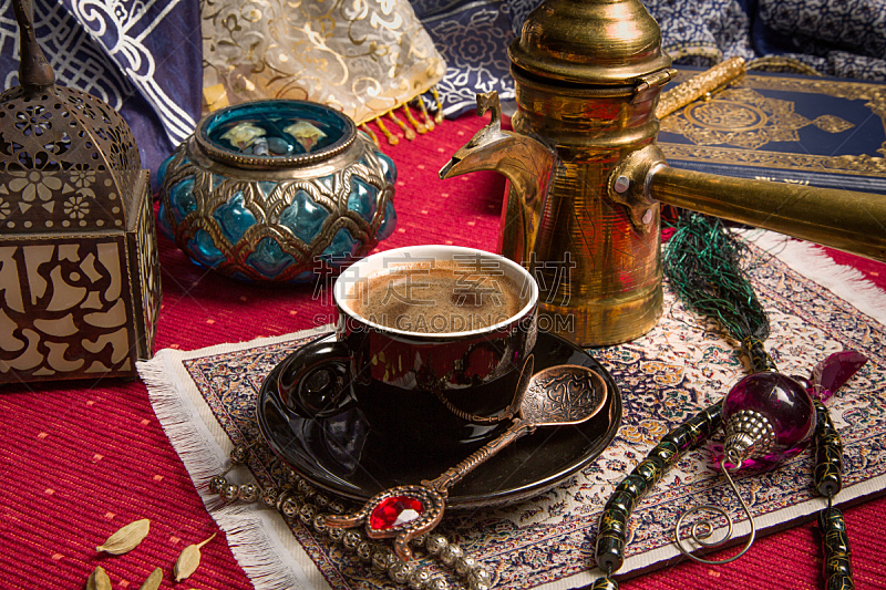 阿拉伯咖啡,太空,褐色,水平画幅,无人,材料,饮料,特写,液体,热