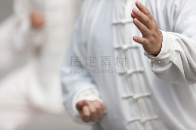 太极,中国功夫,武术,用拳猛击,禅宗,休闲活动,水平画幅,人群,健康,制服
