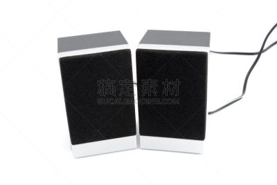 扬声器,音箱线,环绕立体声,电子监听装置,录音棚,水平画幅,银色,组物体,特写,两个物体