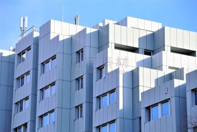 建筑,平衡折角灯,图像,摩天大楼,天空,汉诺威,哈诺维尔,新的,外立面,水平画幅