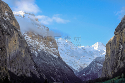 天空,云,雪,瑞士阿尔卑斯山,山,风景,地形,瑞士,山口,巨大的