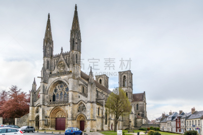 修院,拉昂,法国,法属圣马丁,有序,水平画幅,云,建筑,建筑外部