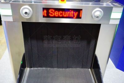 平板扫描仪,机场,安全栅栏,制造机器,科罗拉多国际机场,起重机抓斗,金属,安全,工业,技术