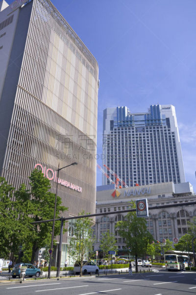 中央区,大板南波站,大阪府,大阪市,垂直画幅,无人,亚洲,日本,近畿区域,城市