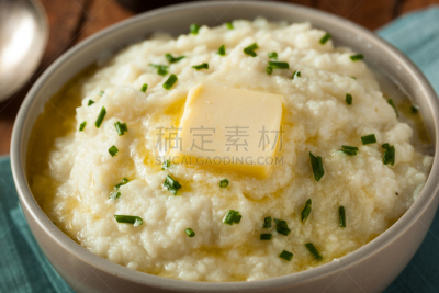 土豆泥,花椰菜,有机食品,自制的,餐具,搓碎干酪,煮食,水平画幅,素食,开胃品