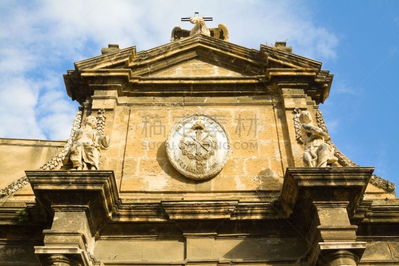 Portal of Church Santissima Trinità della Magione