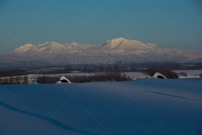 黄昏,山,澳大利亚阿尔卑士山脉,贺卡,旭岳火山,壁纸,深雪,丘陵,背景,大雪山
