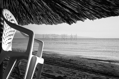 夏天,救生椅,花园伞,油纸伞,海滩遮阳伞,户外椅,水平画幅,无人,椅子,沮丧