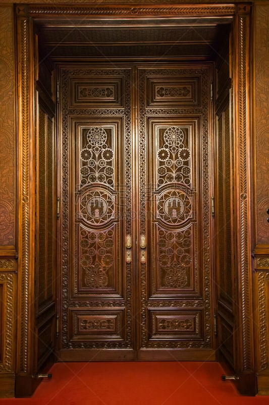 Hamburg Rathaus interior door part VI