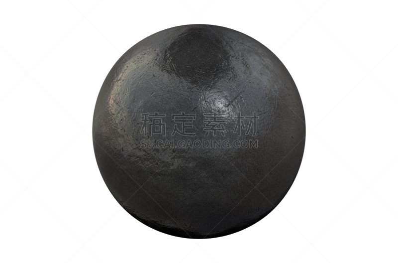 Shotput Ball Isolated