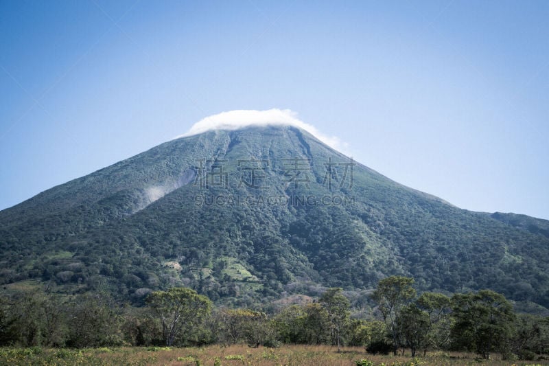 岛,火山,康塞普西翁,尼加拉瓜,看风景,自然,湖岸,水平画幅,山,地质学